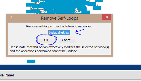 Remove self-loops