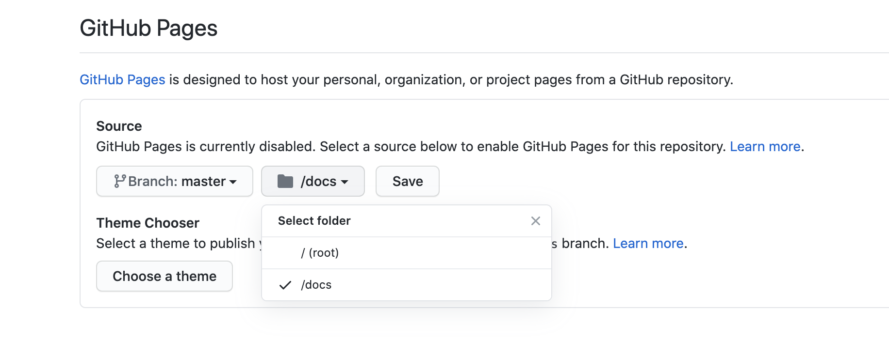 How to configure GitHub Pages